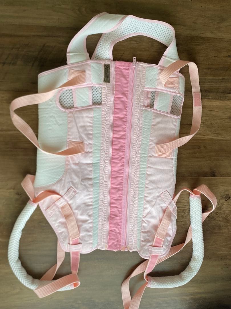 ま*ん様 アイアンバロン介護用ハーネス 大型犬用ピンクレトリバー現物画像追加M〜