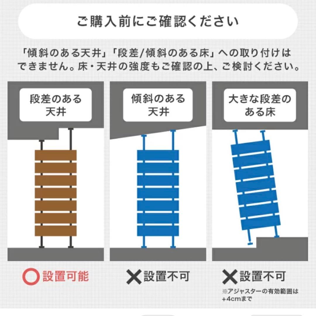 賃貸 Hang シェルフ 白 60cm panastyle つっぱり　棚