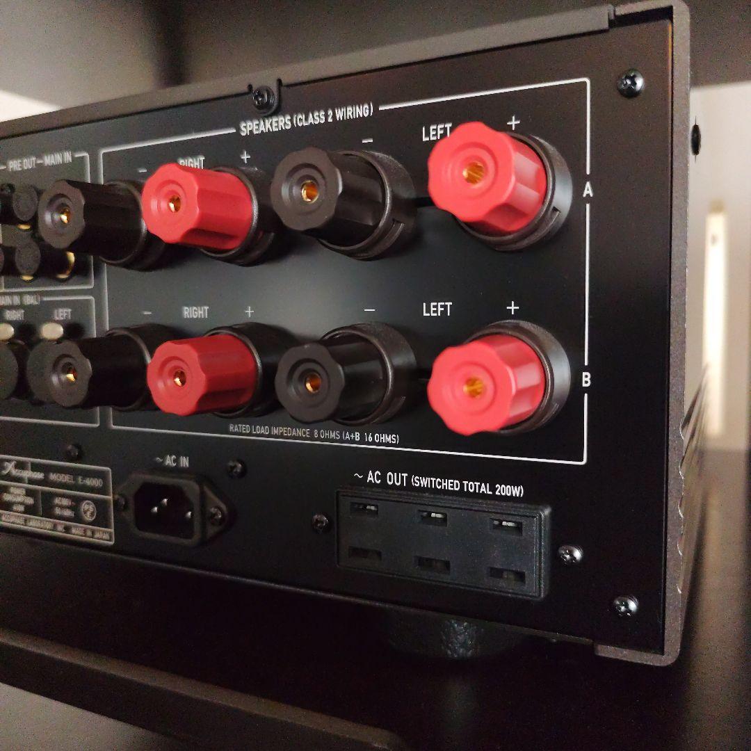 極美品 Accuphase E-4000 プリメインアンプ 元箱発送