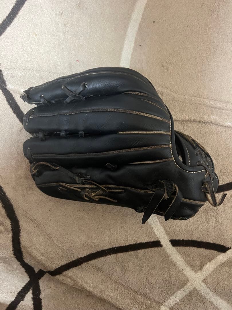 MIZNO(ミズノ) 硬式用 外野手用 グローブ 黒 GLOBAL ELITE