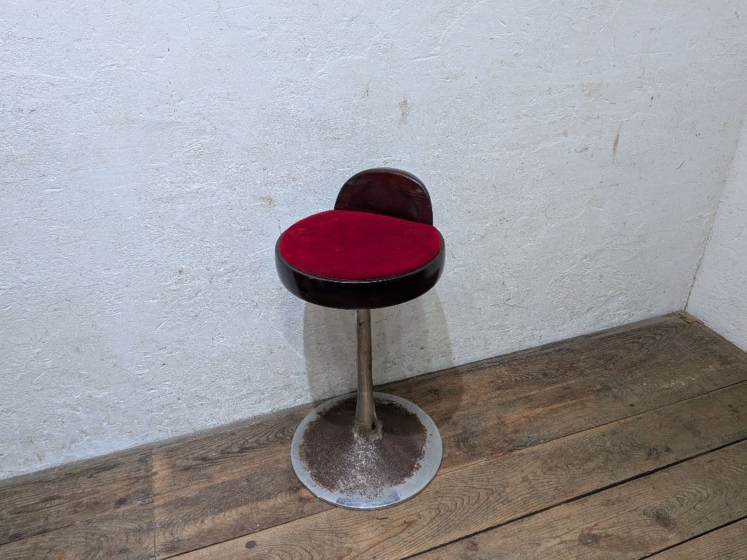 1119 ヴィンテージ　当時物　カウンターチェア　椅子　イス　ミッドセンチュリー