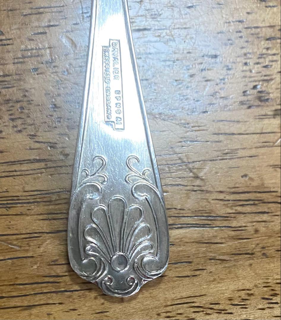 フォーク 6本セット SHEFFIELD EPNSA1刻印あり、銀メッキ