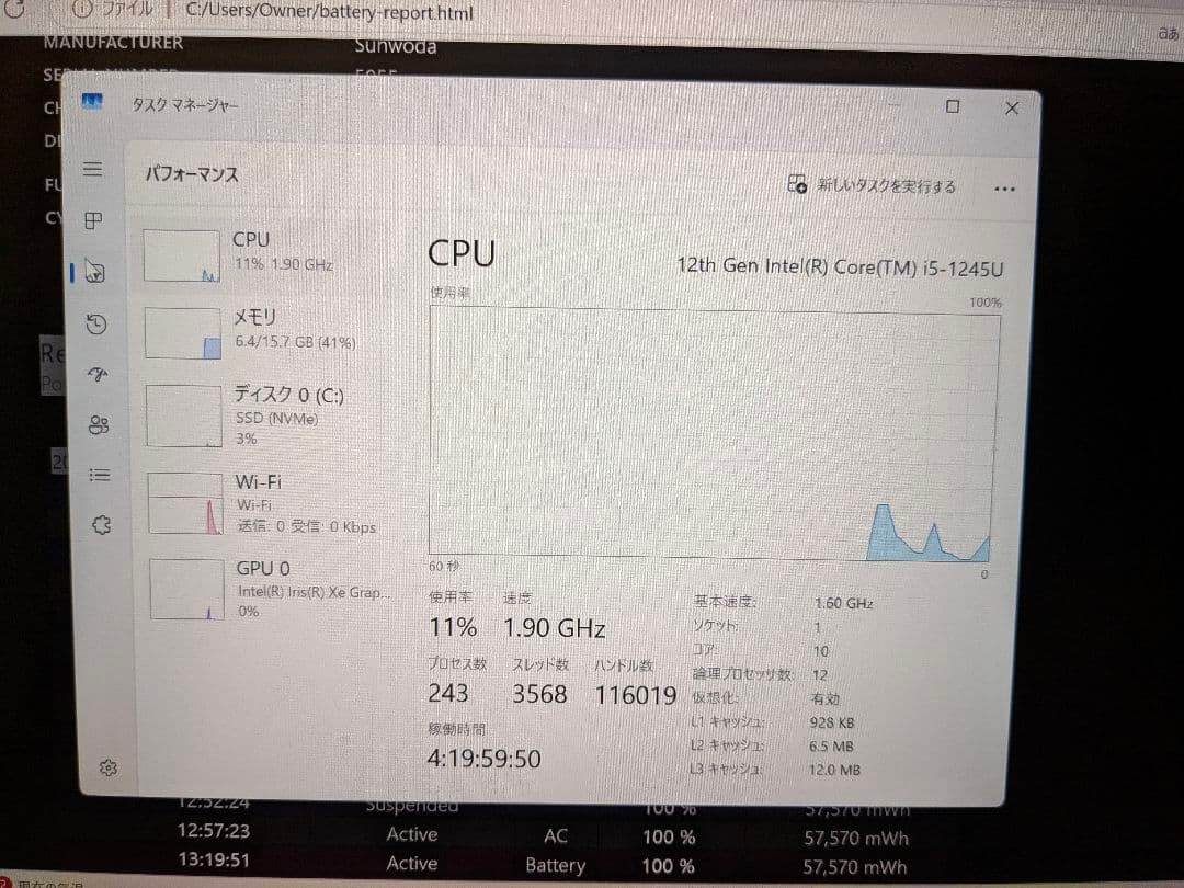 第12世代Core i5 ThinkPad X1 Carbon gen10