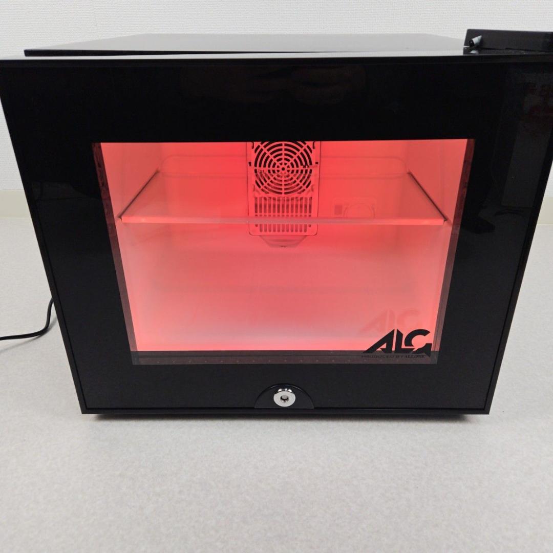 ゲーミング冷蔵庫 20L LED内蔵 リモコン・鍵付 小型 ALG　アローン