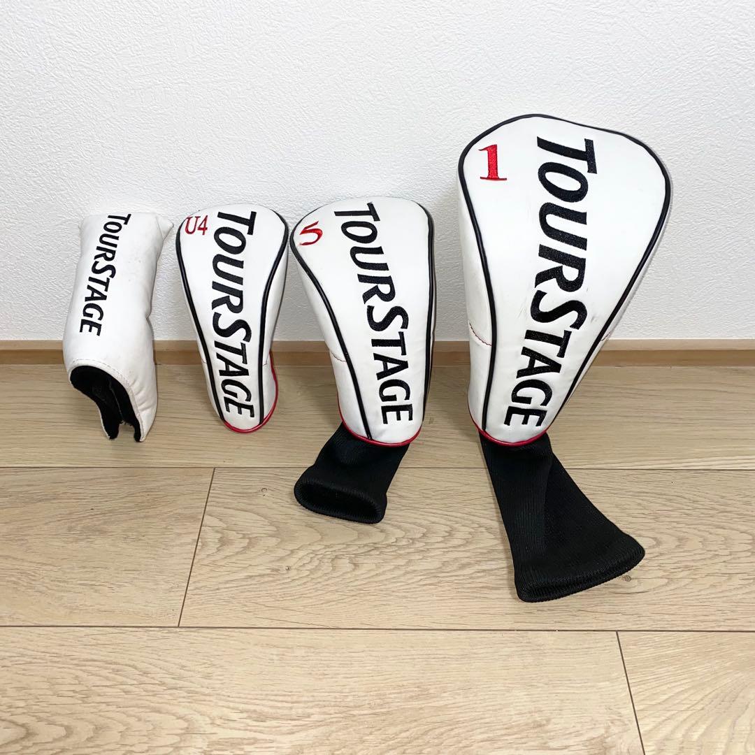 お得☆TOURSTAGEゴルフクラブ フルセット☆メンズ初心者キャディバッグ付S