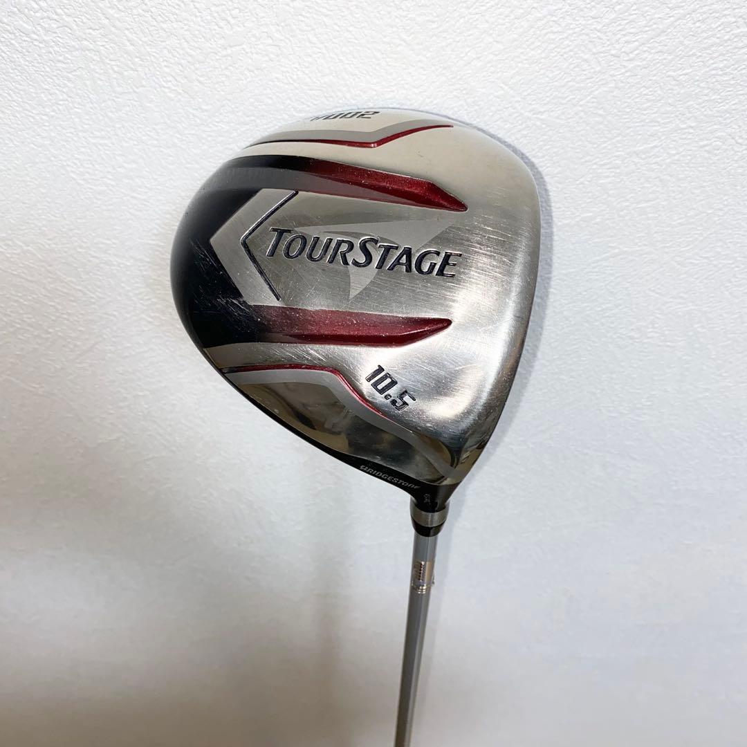 お得☆TOURSTAGEゴルフクラブ フルセット☆メンズ初心者キャディバッグ付S