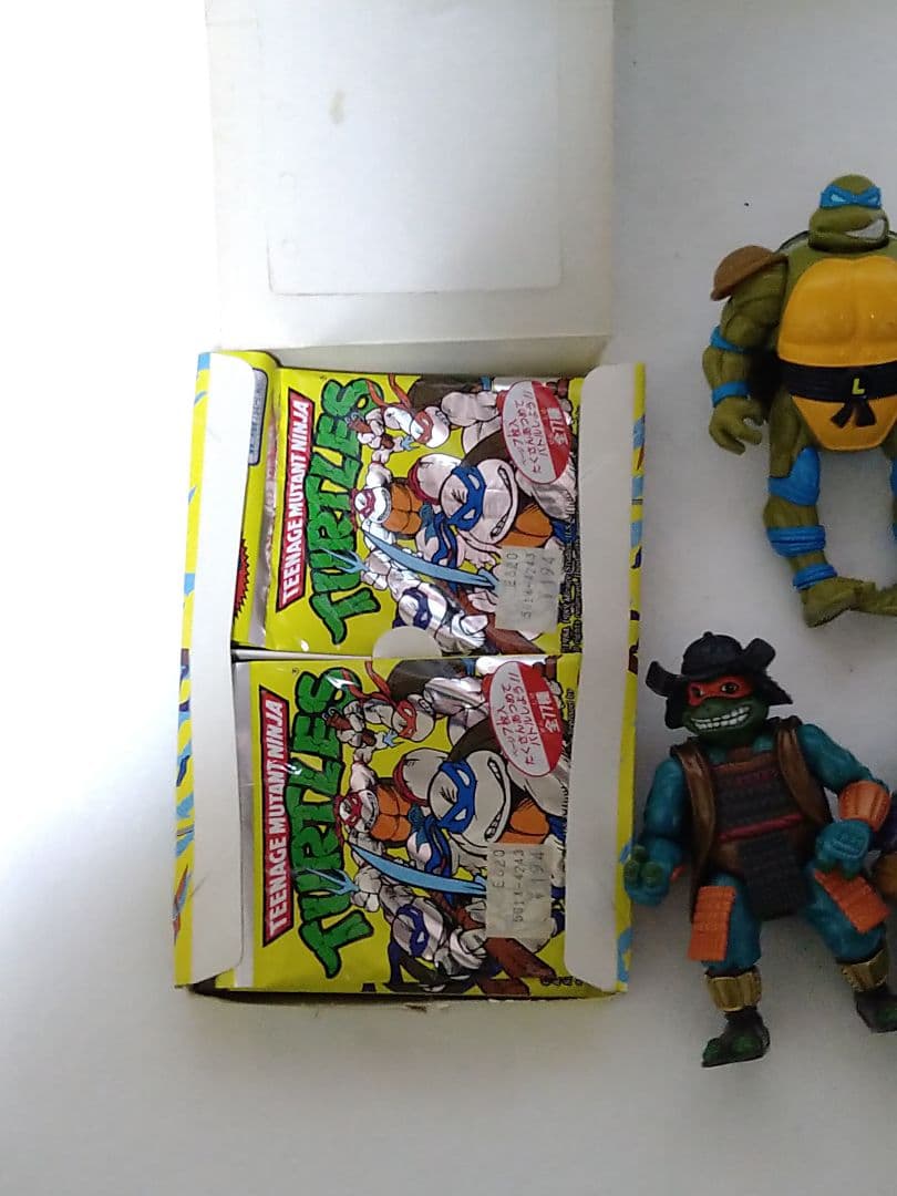 ガン消し 怪獣 指人形 戦隊シリーズソフビ タートルズ フィギュア ジャンク品