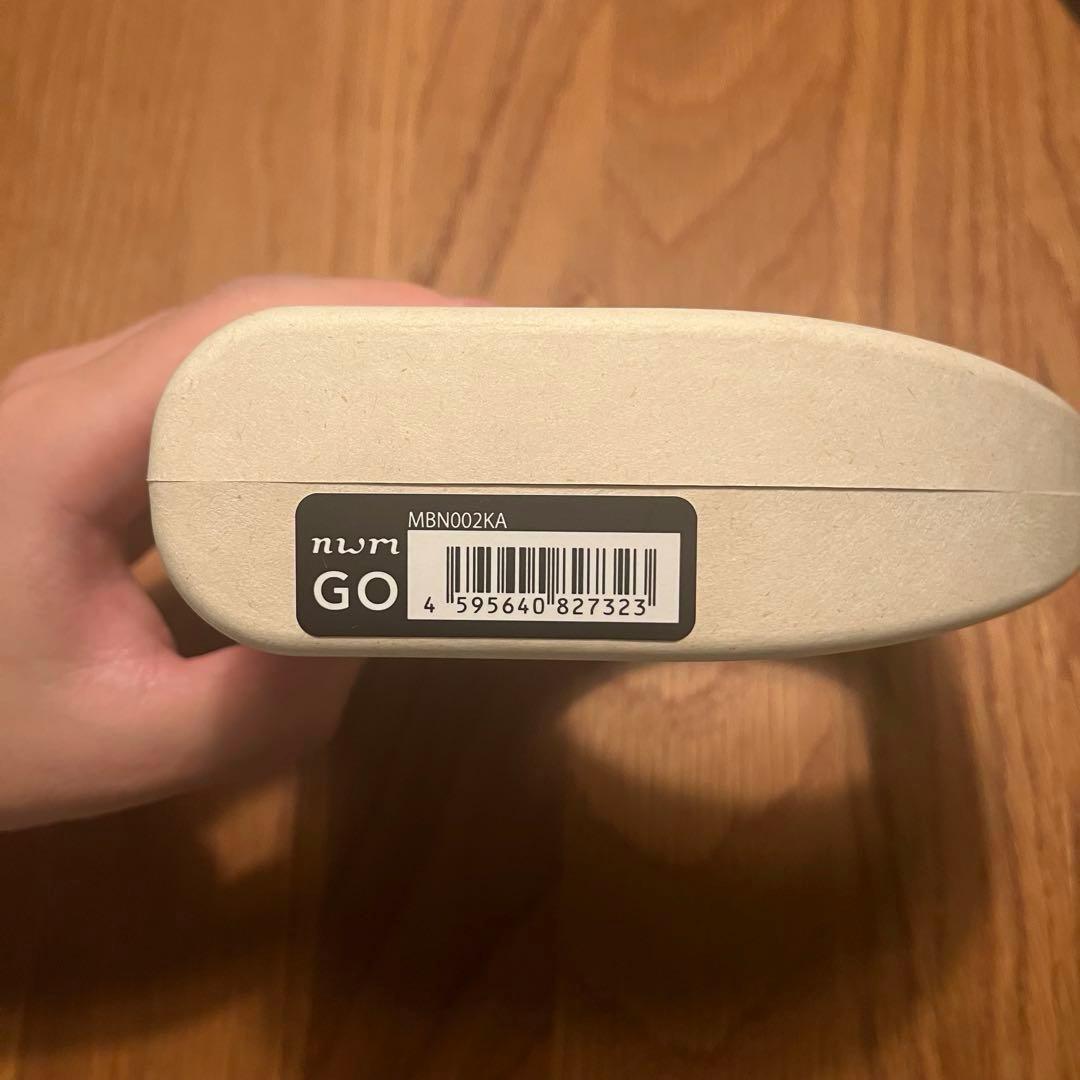 オープンイヤー型 ネックバンドワイヤレス nwm GO フォグブラック