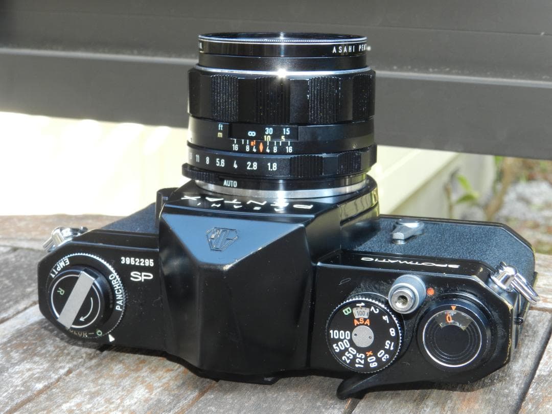PENTAX SP ブラックモデル　Super Takumar 55 1.8