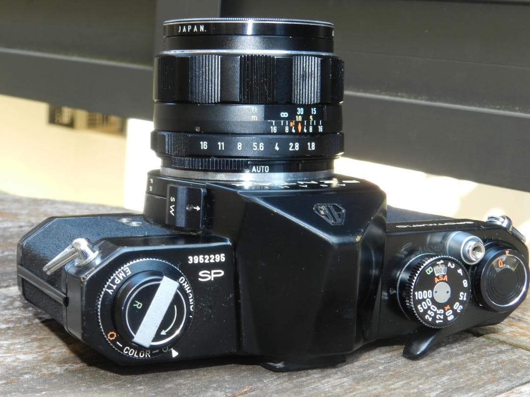 PENTAX SP ブラックモデル　Super Takumar 55 1.8