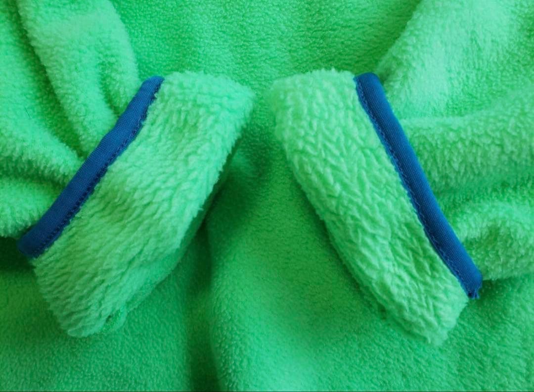 ハ*レ様 【希少・USA製】パタゴニア スナップT フリース S ネオングリーン