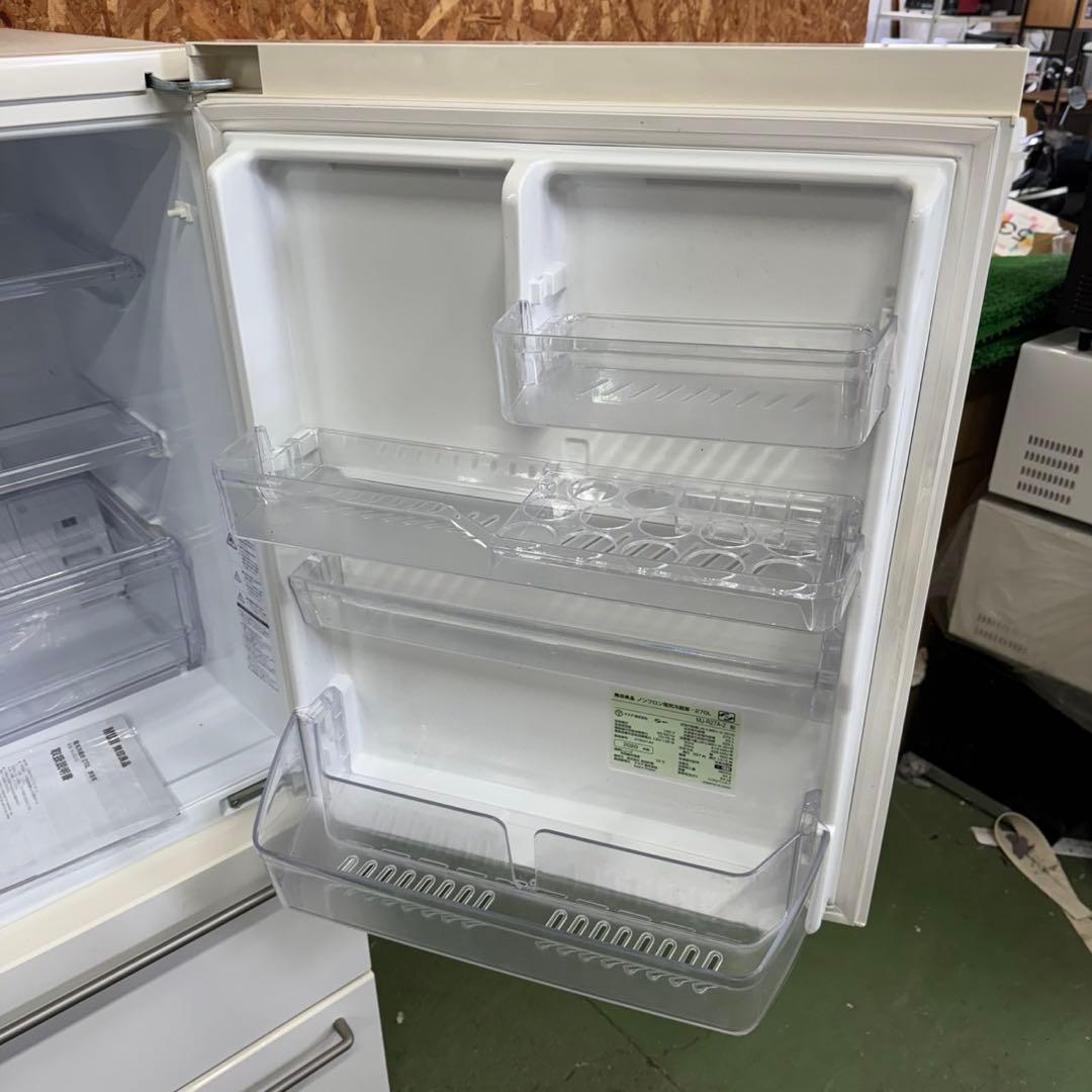 270★2020年製★無印良品　冷蔵庫　3ドア　大型　レトロ風　一人暮らし