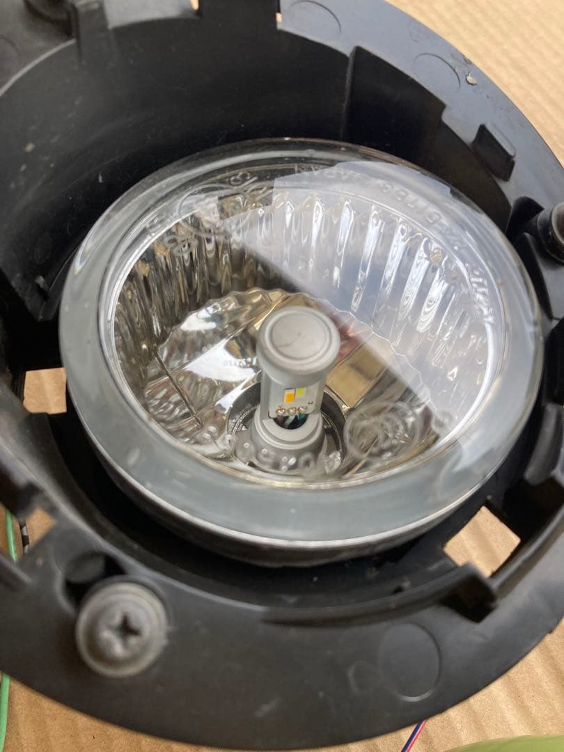 ス*ン様 ダイハツ エッセカスタム IPF LEDフォグライト イエロー 1台分