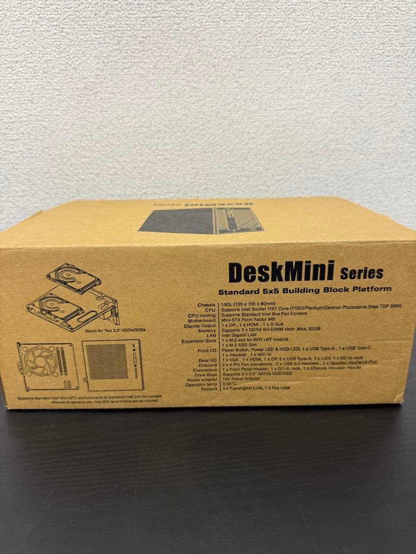 ミニPC ASRock DeskMini 310 i5 9th | 8GB | 256GB