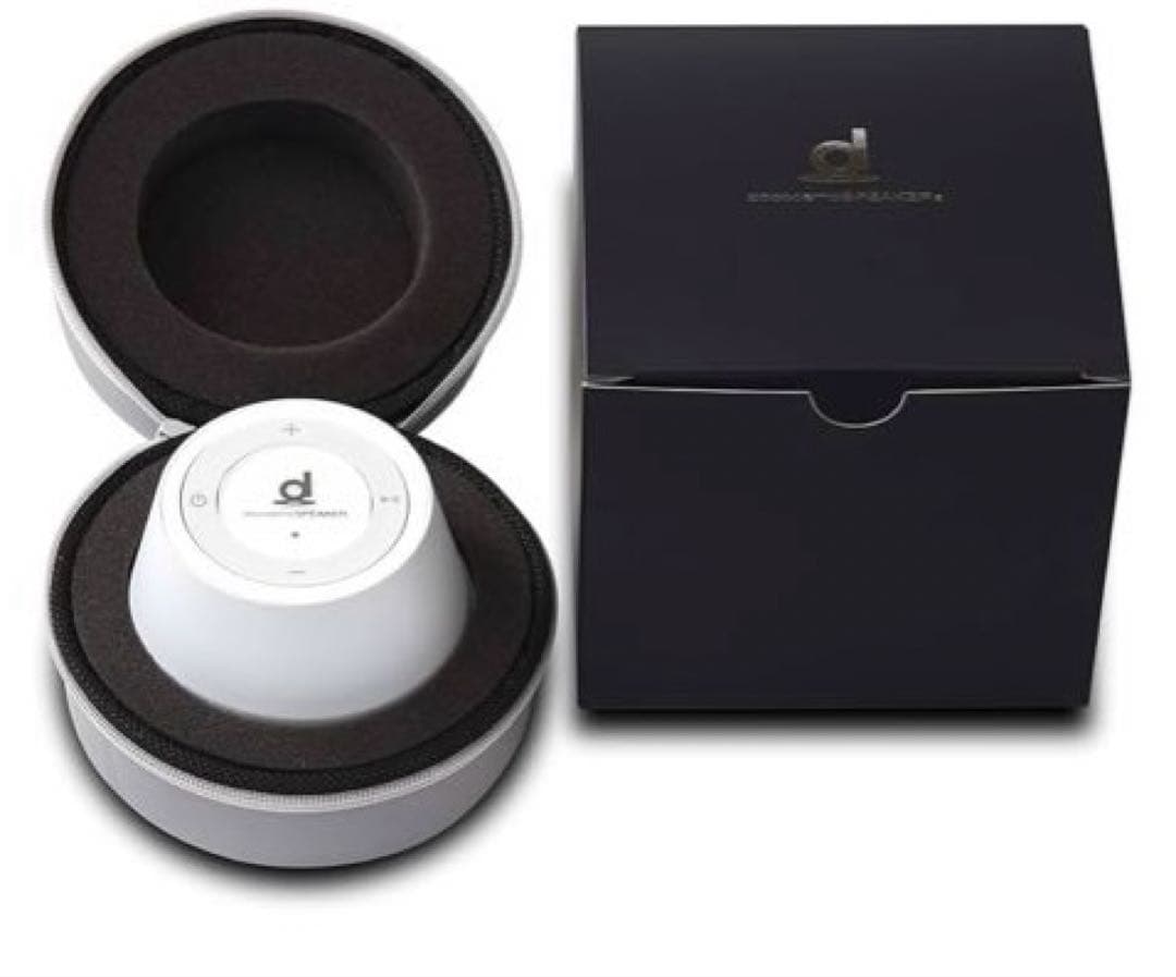 スピーカー・ウーファー boco docodemoSPEAKER SP-1 white