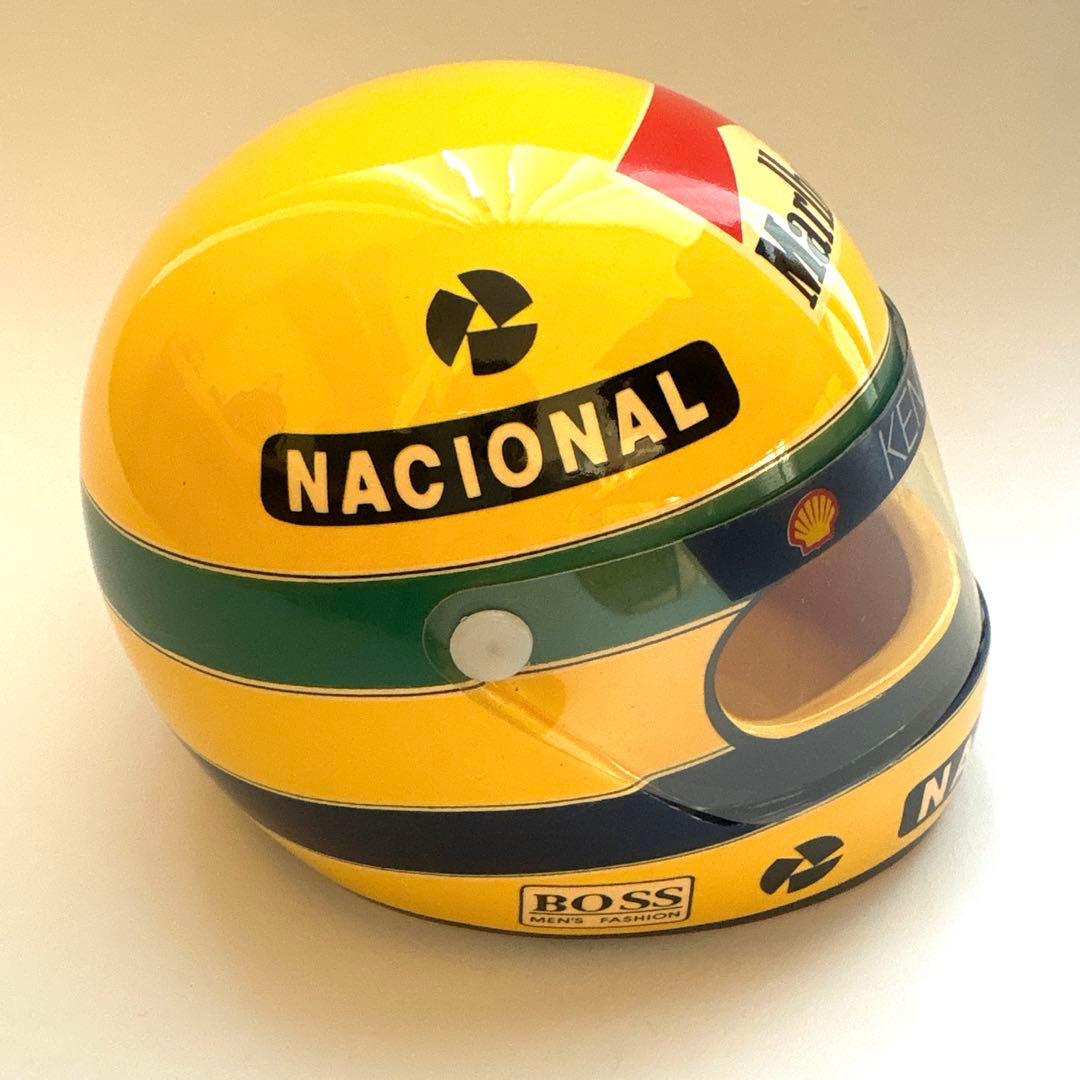 アイルトンセナ レプリカヘルメット　模型　陶器製置物