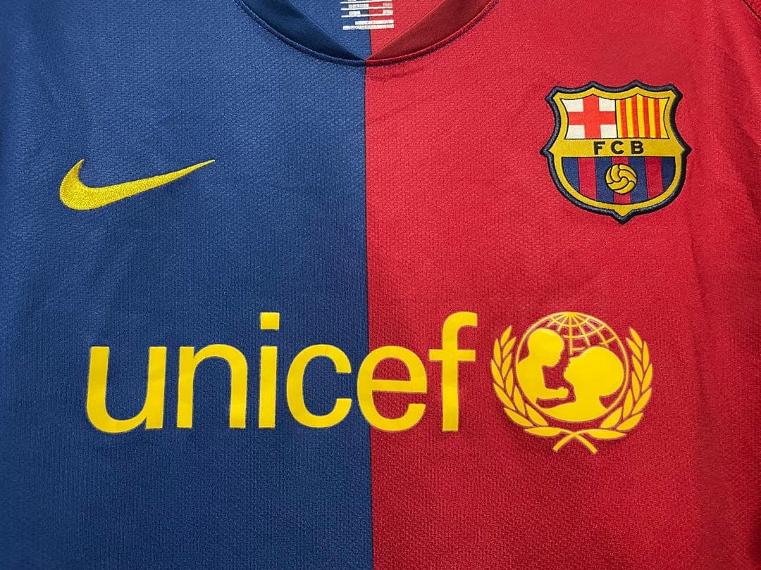 【正規品】バルセロナ　08/09 ホームレプリカ（パンツ付き）