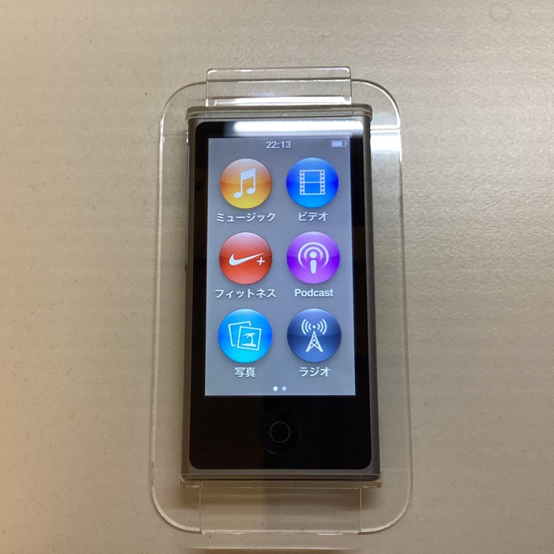 iPod nano 第7世代 16GB スペースグレイ Apple