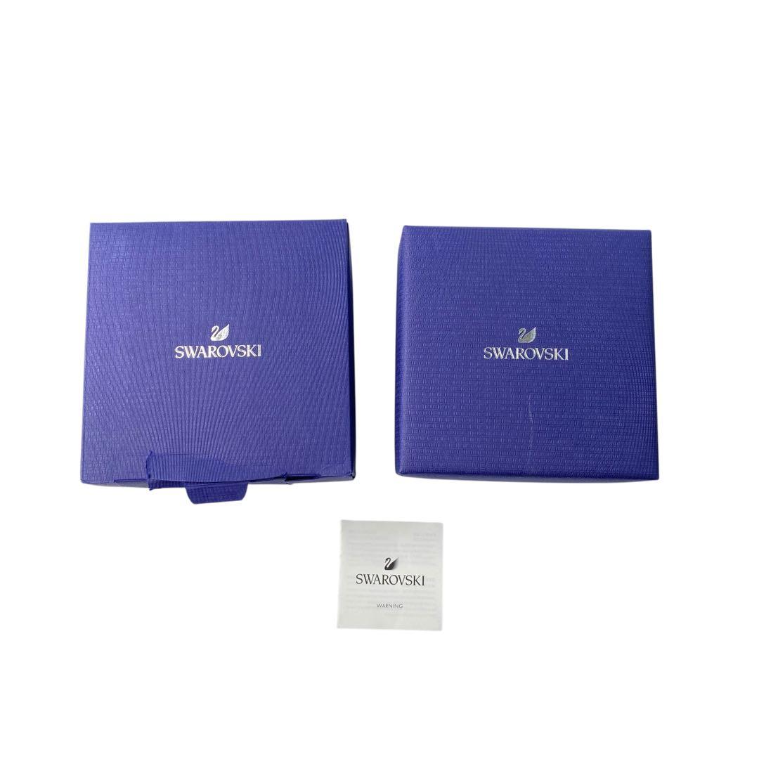 美品 SWAROVSKI オブジェ Jungle Beats ブルーインコ