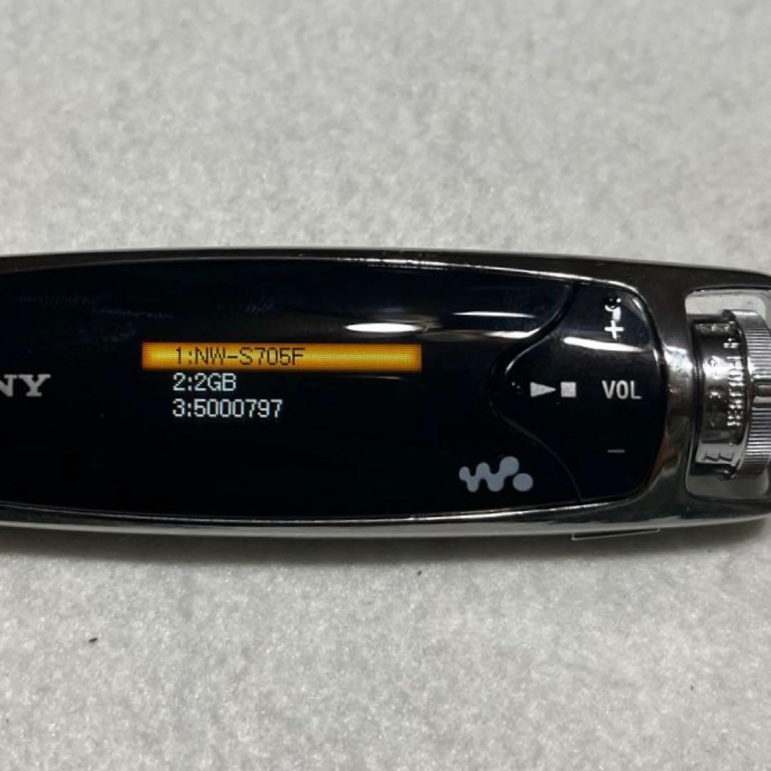 動作品 SONY WALKMAN NW-S705F 《ジャンク扱い》