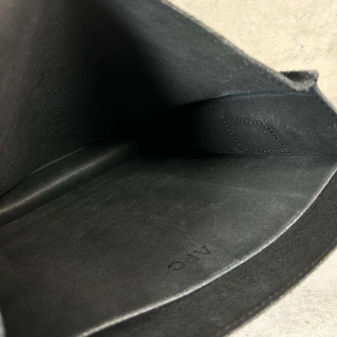 A.P.C. アーペーセー 90sスウェードショルダーバッグ フランス製