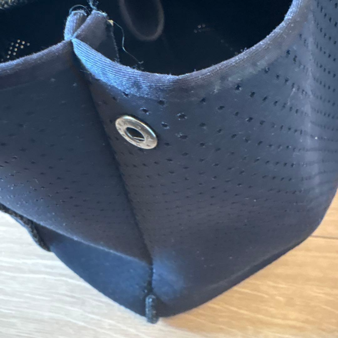 メッシュデザイン トートバッグ 黒 STATE OF ESCAPE