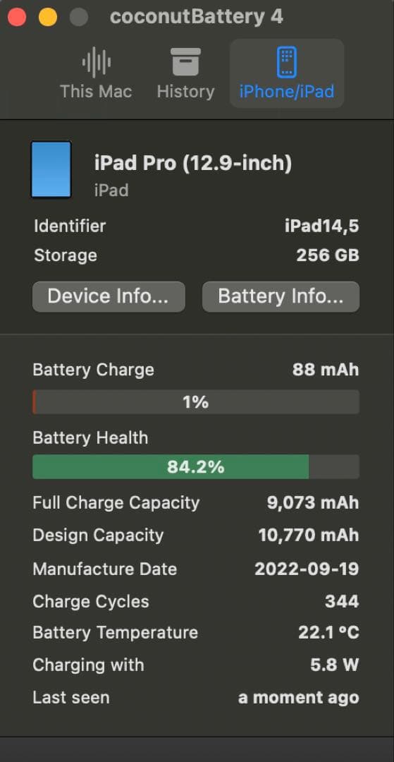 【美品】iPad Pro 12.9 第6世代 256GB M2チップ