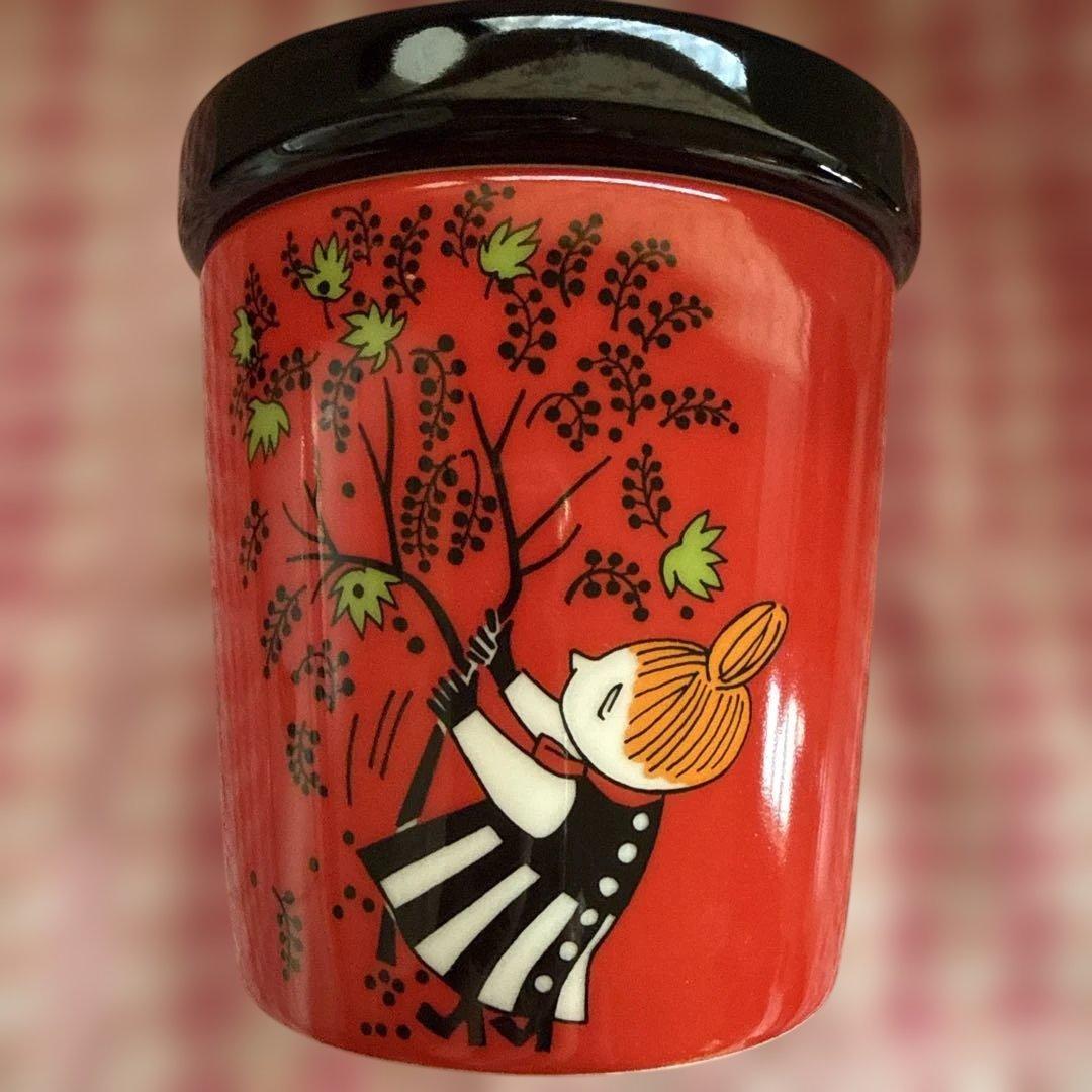 emi☆様 ムーミン カップ型一輪挿し＆アラビア リトルミィの容器