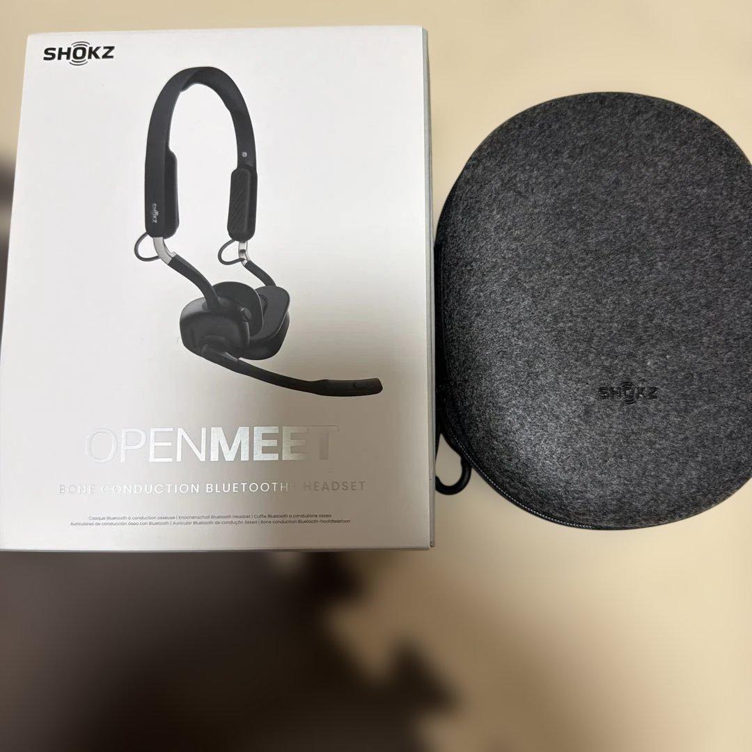 SHOKZ OPENMEET 骨伝導イヤホン