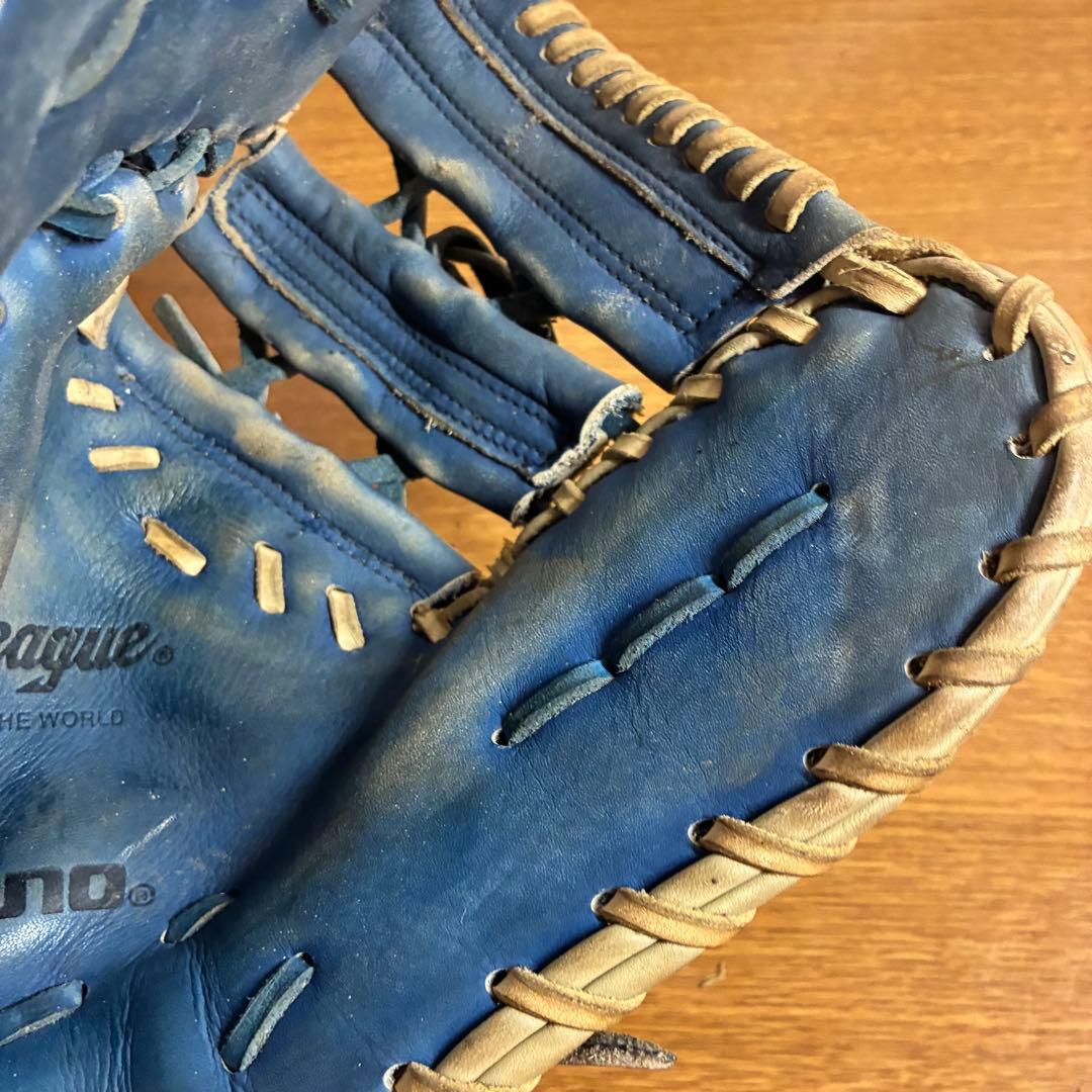 ミズノ ビューリーグ 一般軟式 ファーストミット 左投げ 日本製 良品 Mマーク