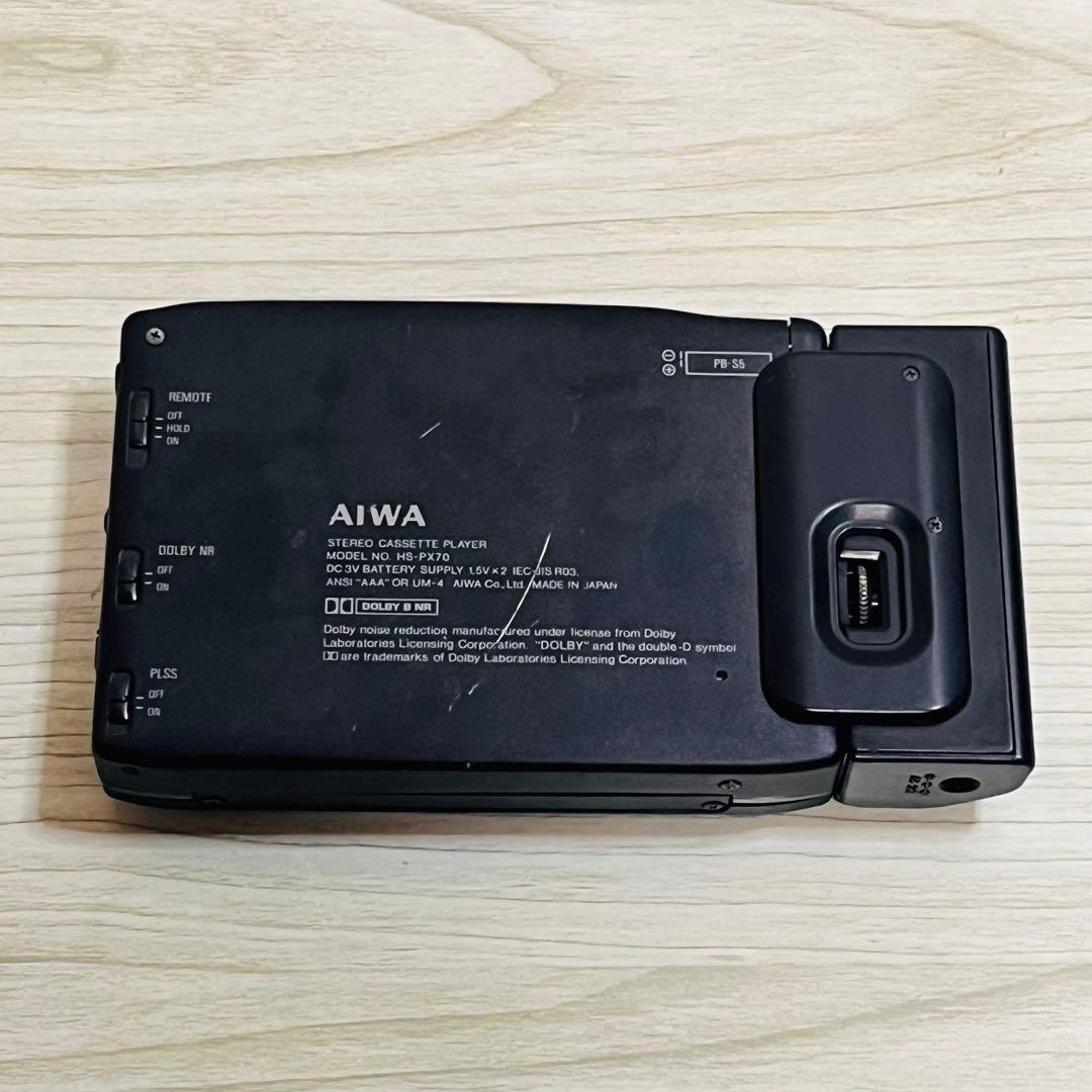 Aiwa HS-PX70 ポータブルカセットプレーヤー