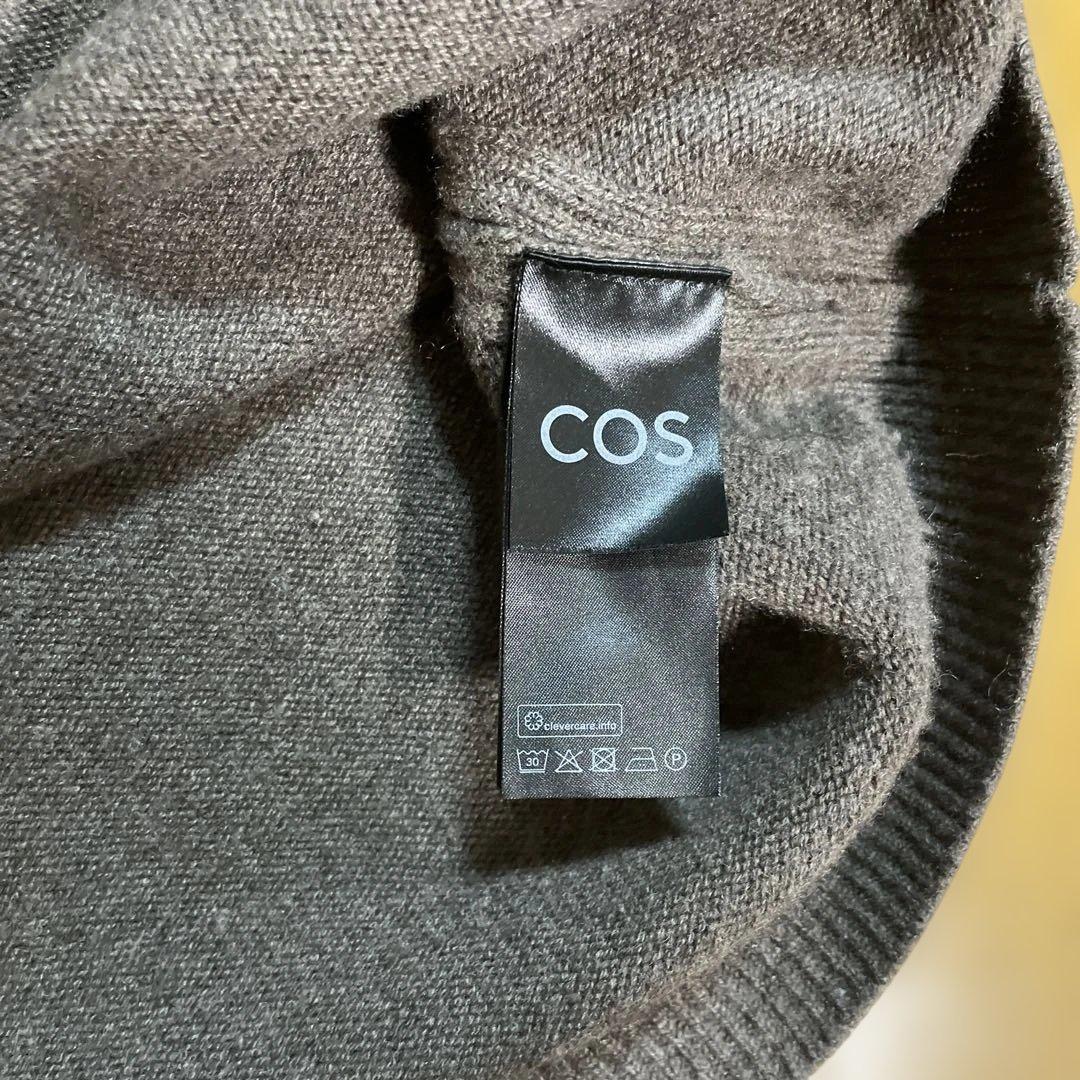 cos 100% カシミア カーディガン美品✨✨