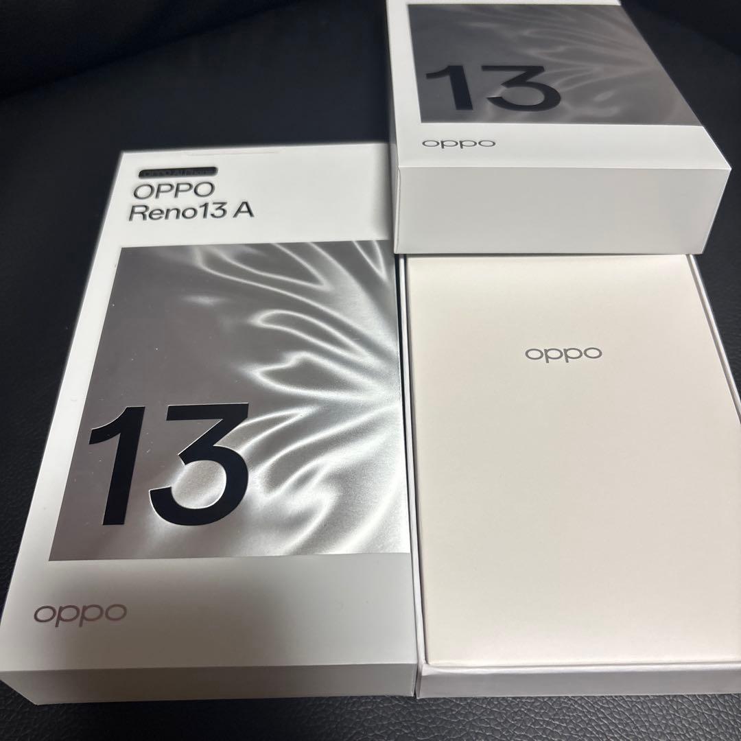 【2台】【新品】未使用　OPPO Reno13 A 本体と付属品