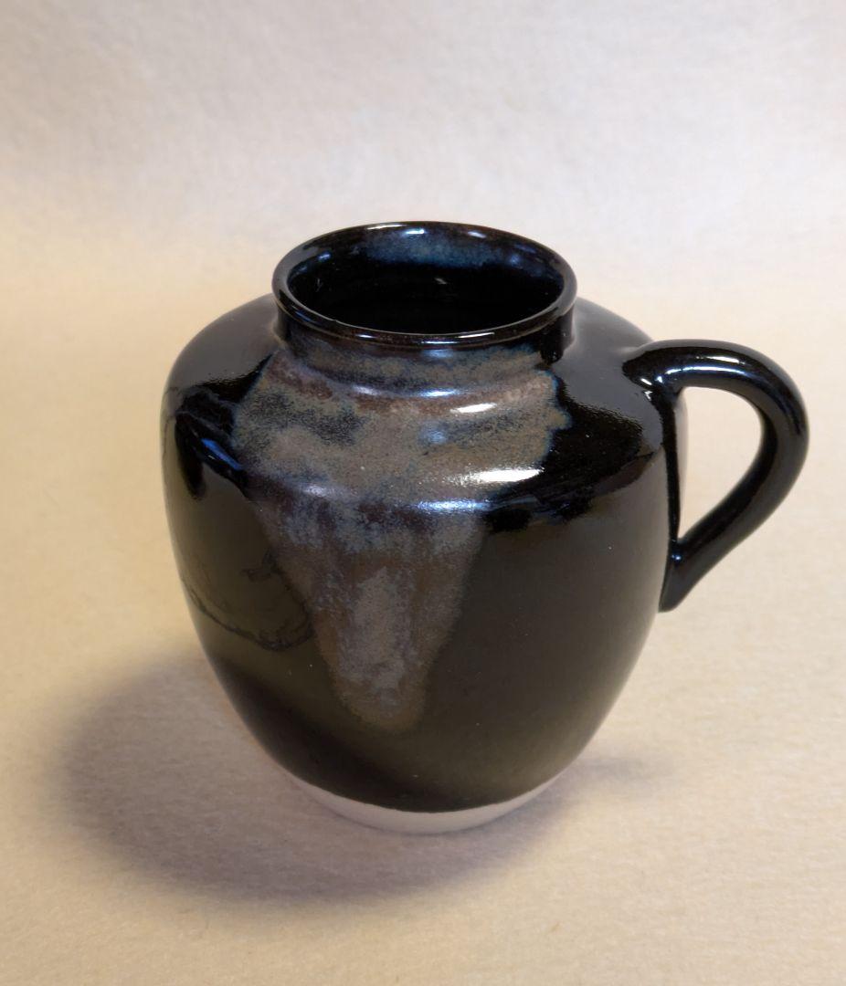 茶道具/ 茶入 /水滴/茶入と水滴/黒薩摩水滴 計4点