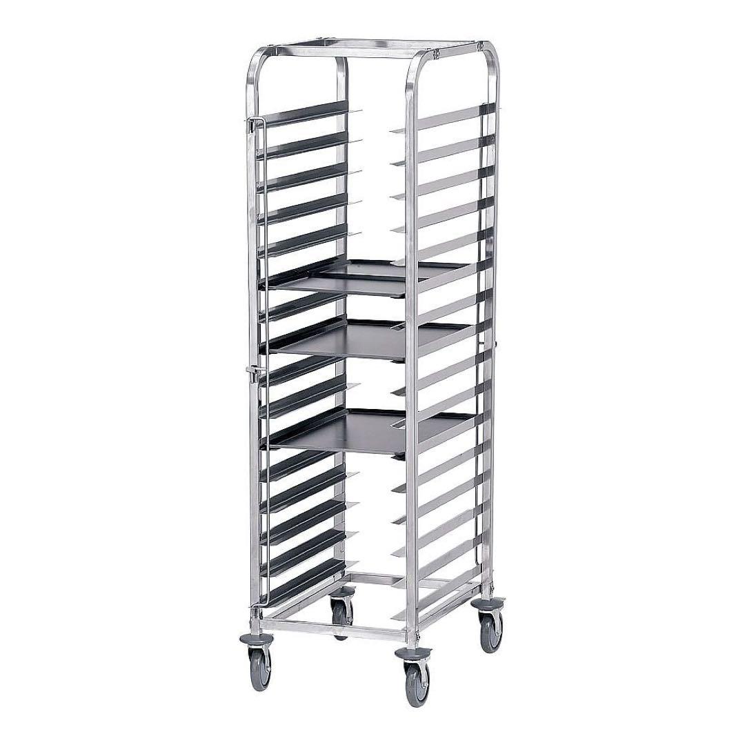 値下げ スチール製オーブンラック 18段式