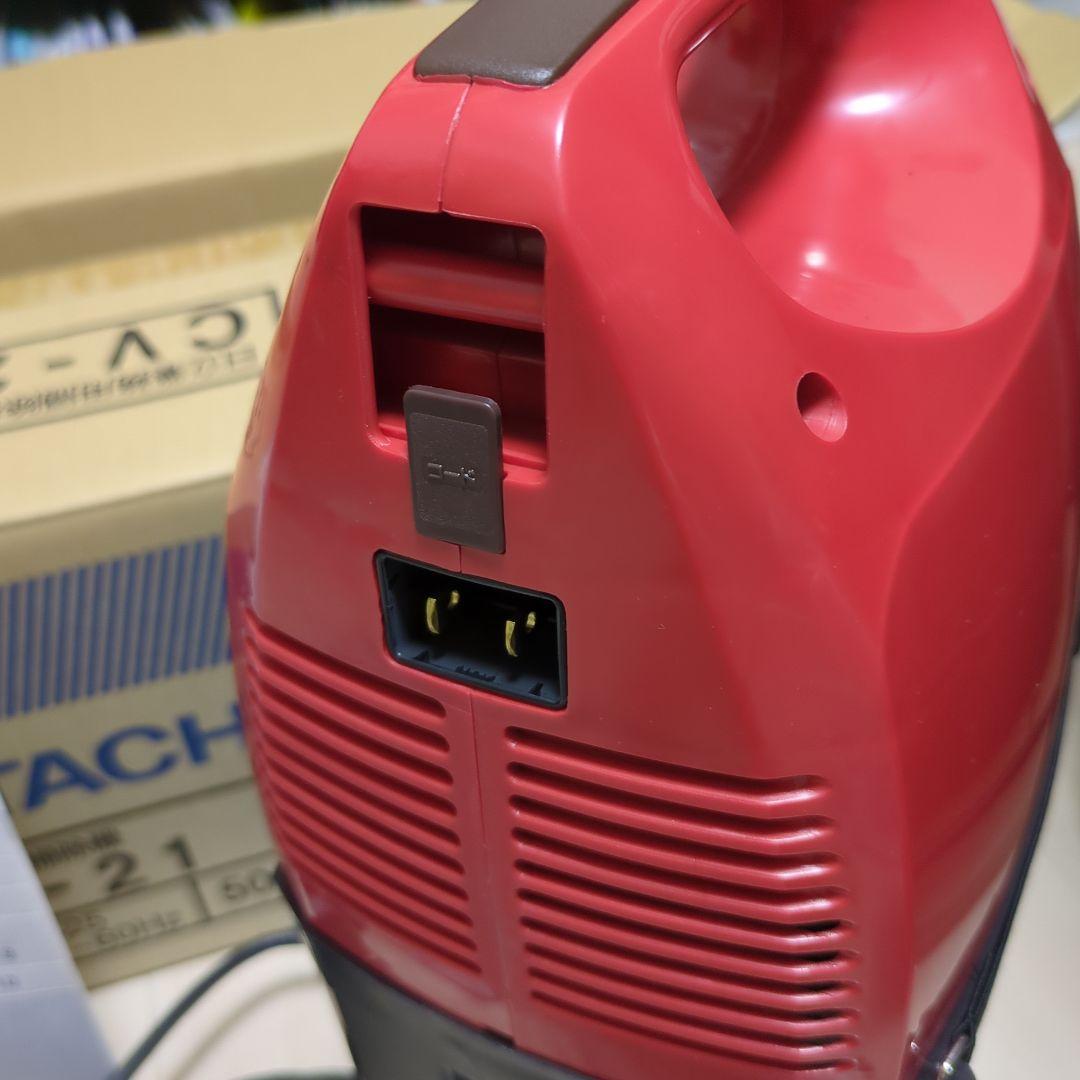 HITACHI CV-21 掃除機 500W 赤黒 ショルダータイプ