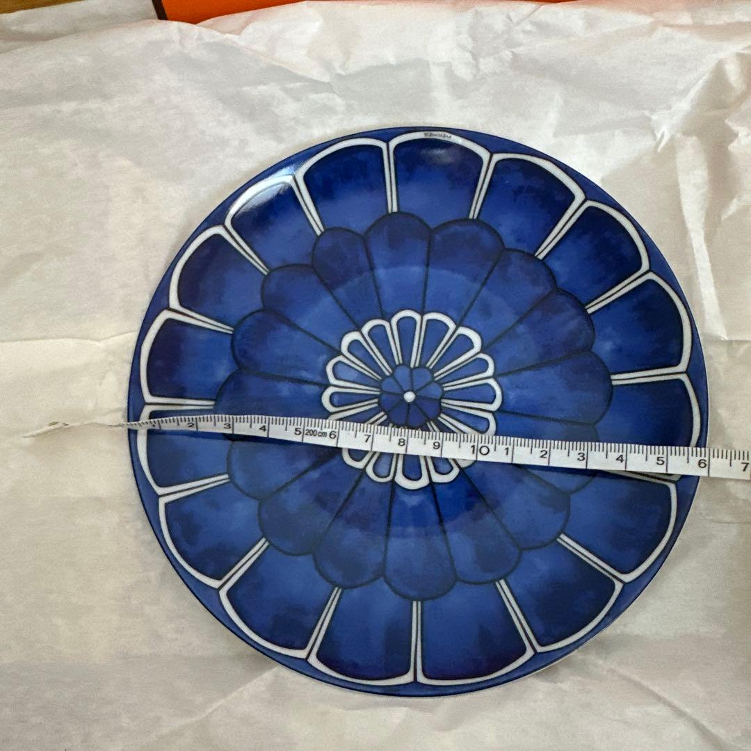 HERMES　エルメス　ブルーダイユール プレート