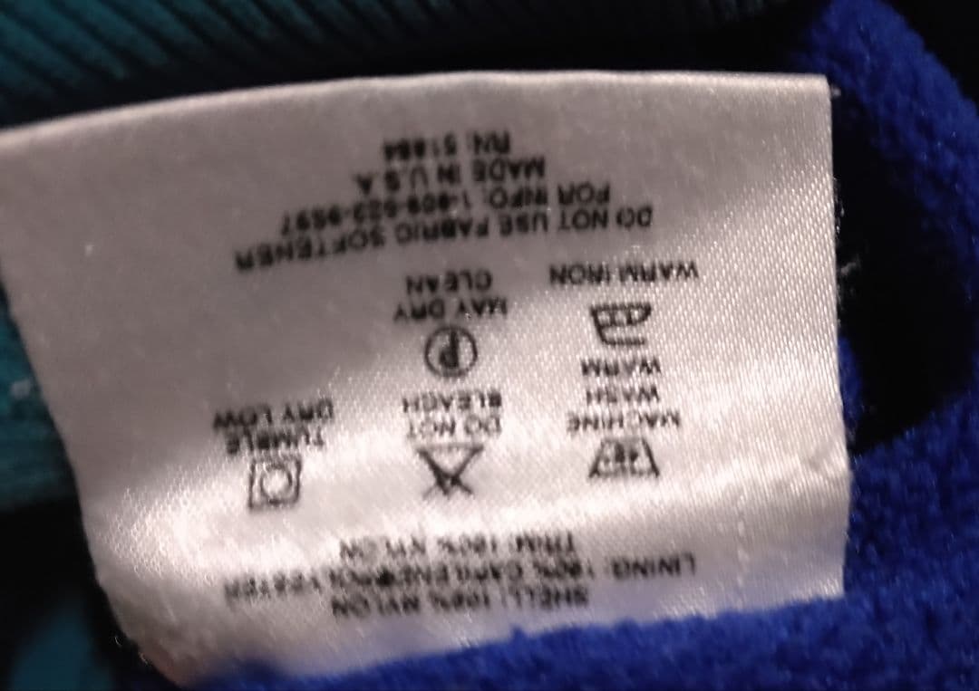 ​【USA製】90s Patagonia シェルドシンチラジャケット L ターコ