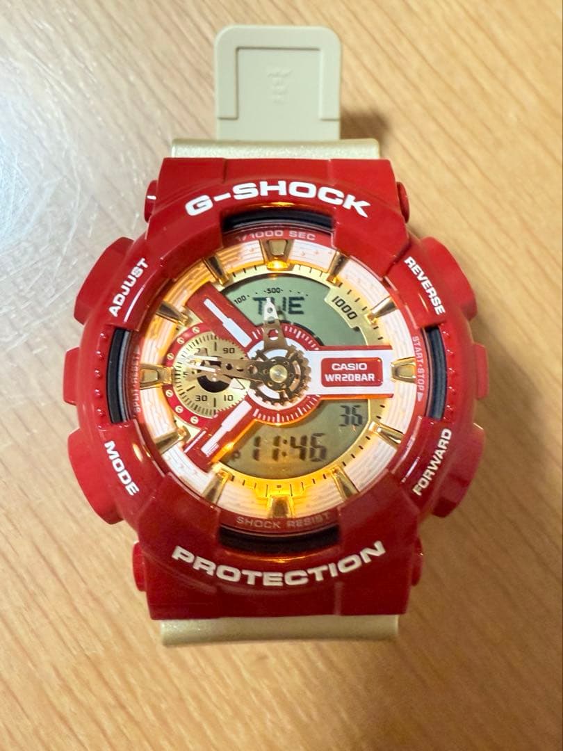 CASIO G-SHOCK アイアンマン GA-110CS