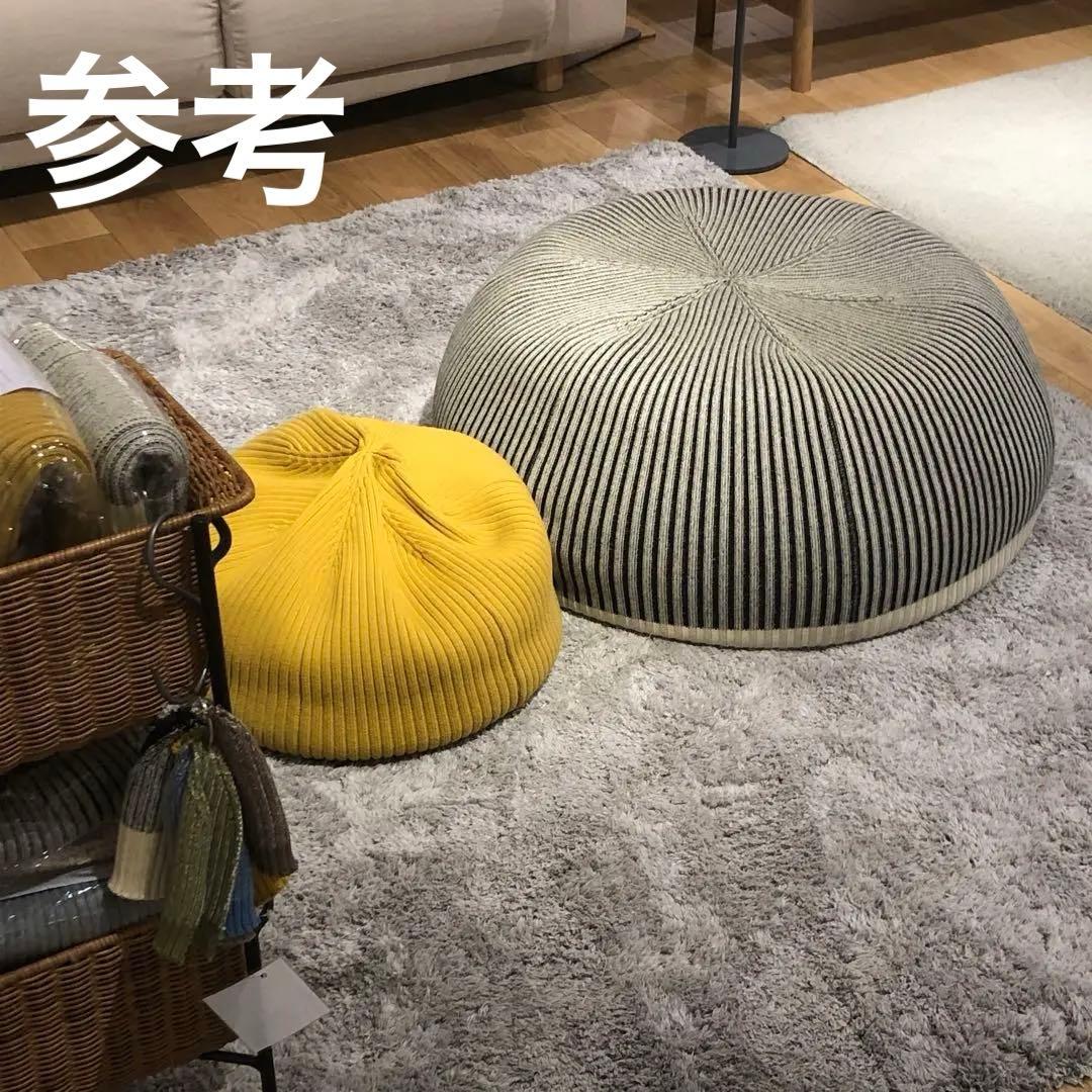 2026/01/07削除予定　ミニプーフ1個　本体カバーセット　セージグリーン