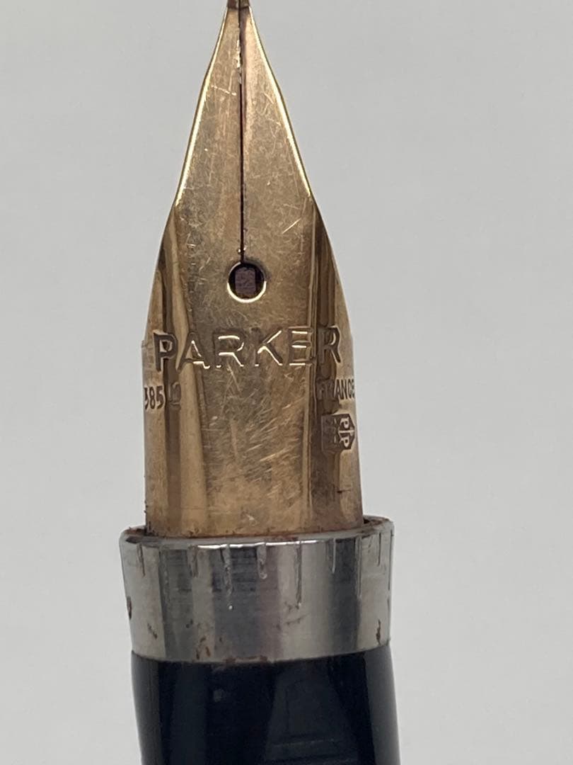 PARKER 万年筆 585 K14 XF スターリングシルバー