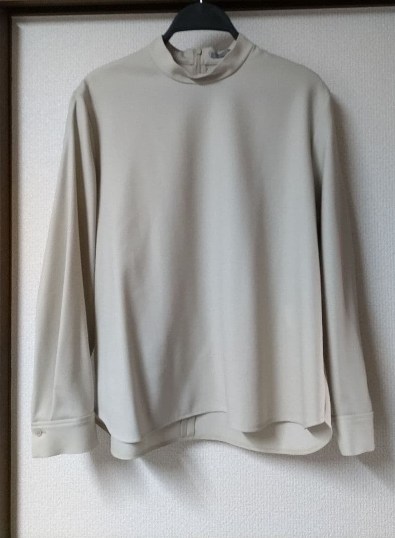 theory luxe 24FW スタンドカラーブラウス