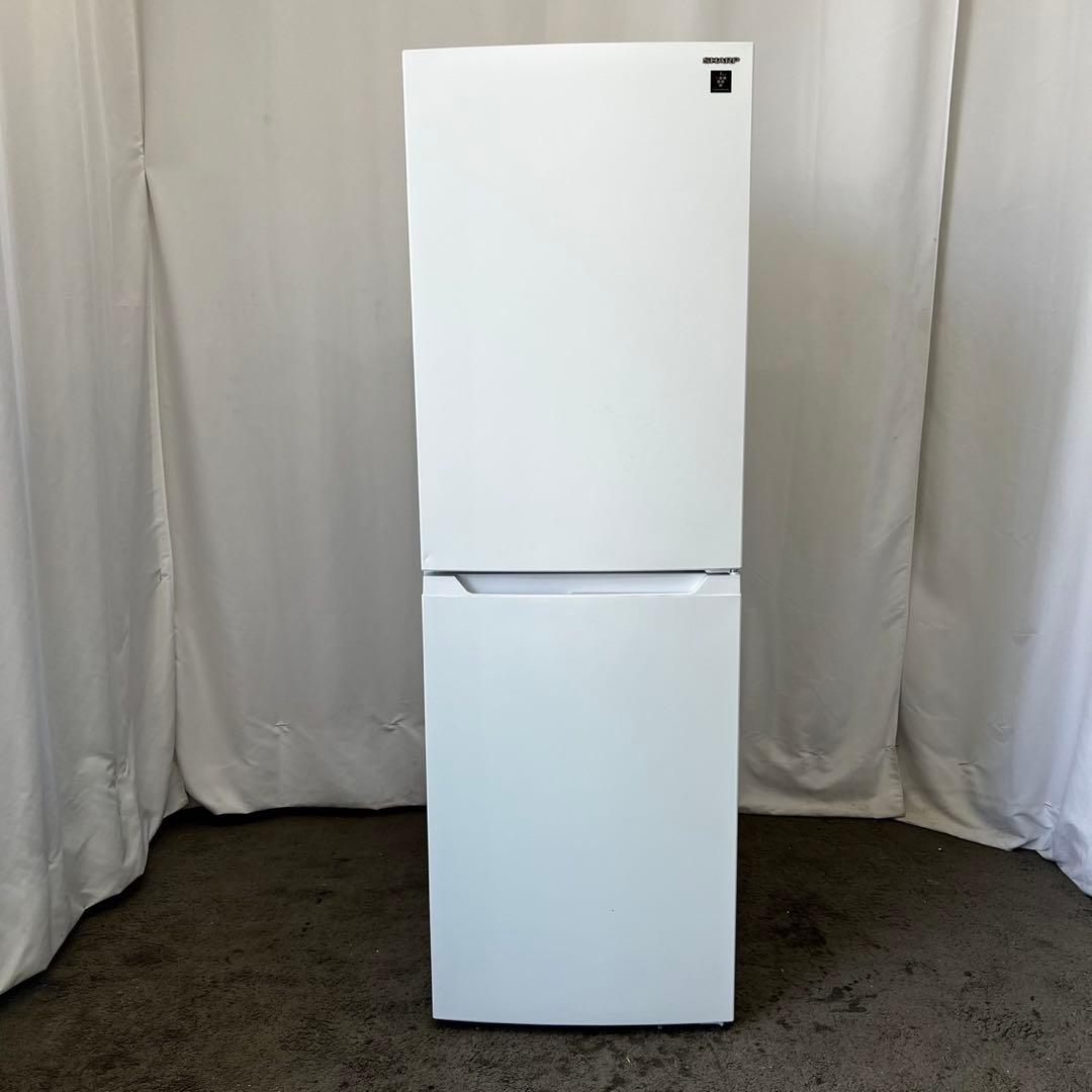 407⭕️冷蔵庫　シャープ　最新　大型　綺麗　中古　安い　大きめ　白　設置無料