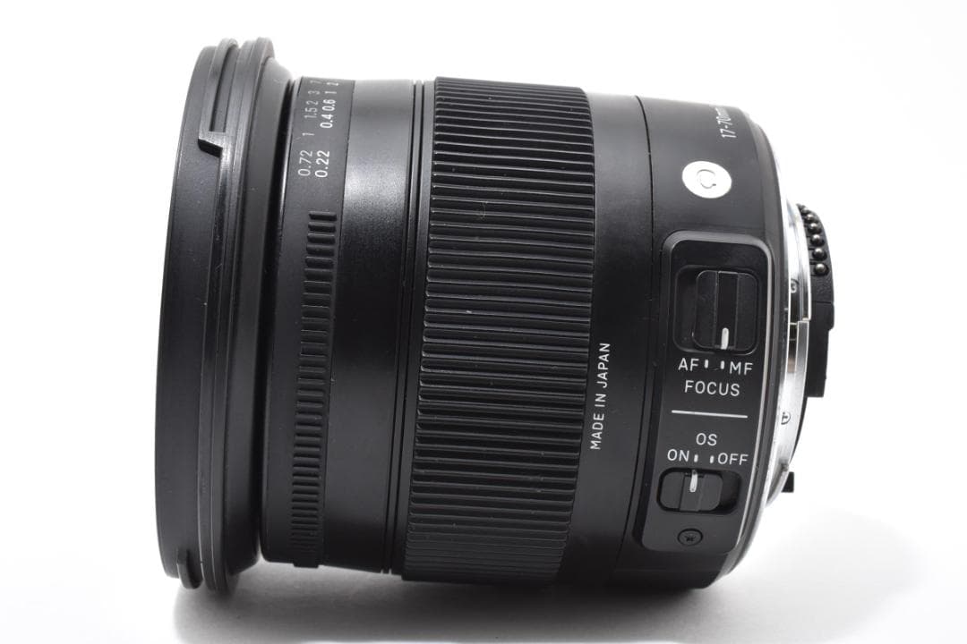 ★極美品★シグマ 17-70mm f2.8-4 DC OS ニコン #1669