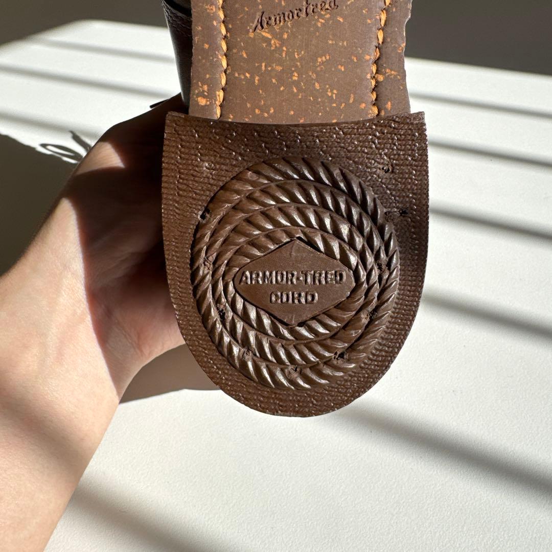 【コンチ】デッドストック　50s 60s ヴィンテージ　レザーシューズ