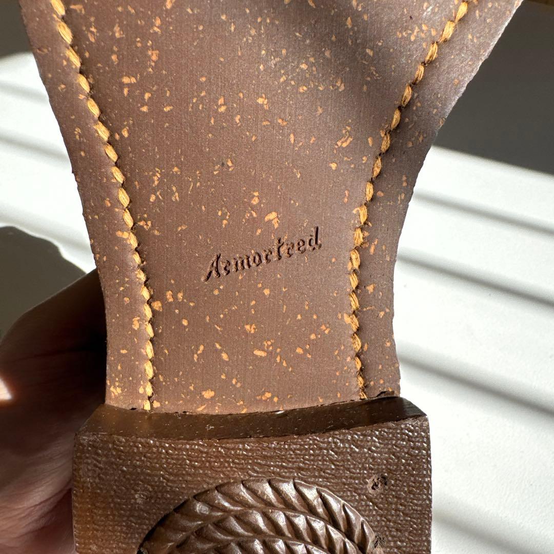 【コンチ】デッドストック　50s 60s ヴィンテージ　レザーシューズ