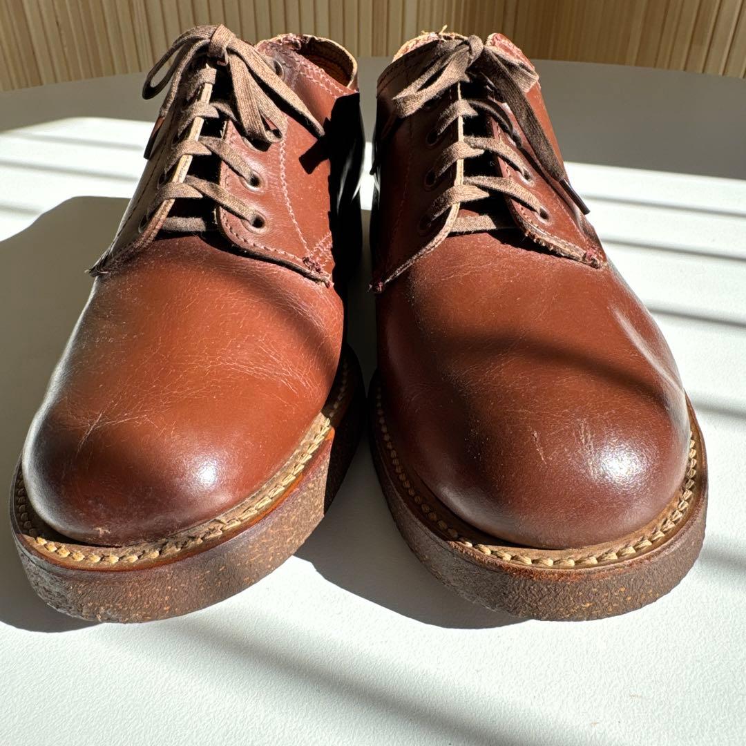 【コンチ】デッドストック　50s 60s ヴィンテージ　レザーシューズ
