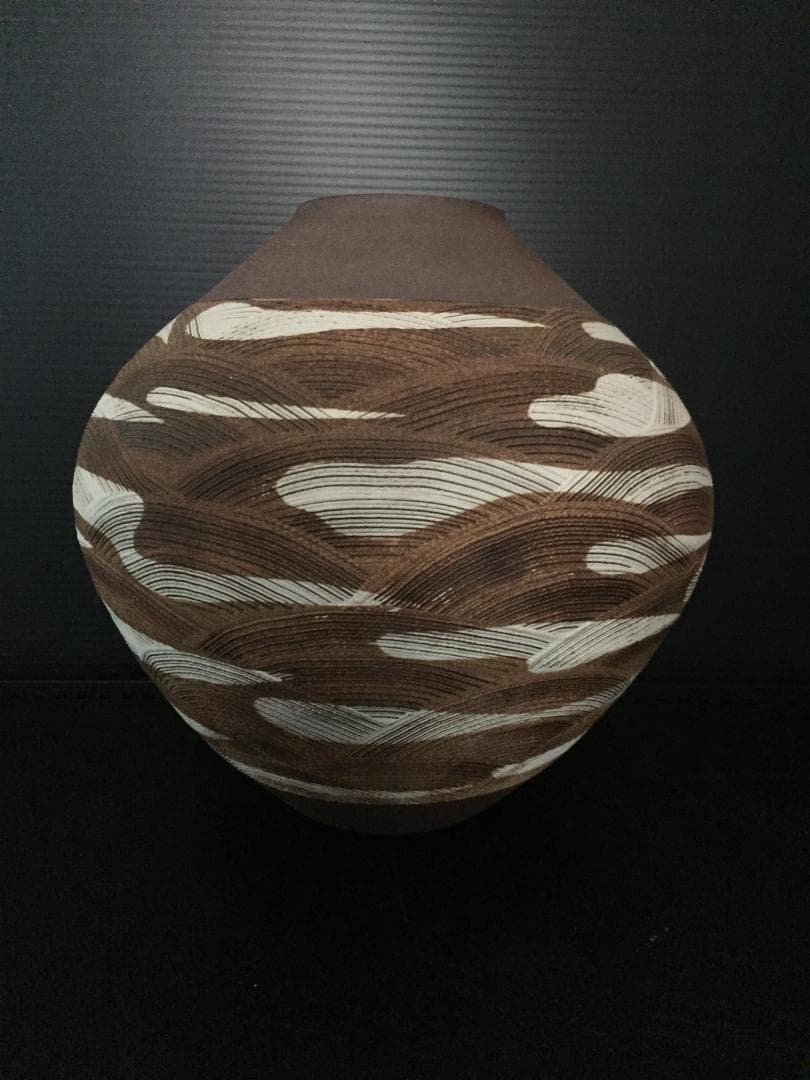 昭和レトロな花瓶　新品未使用　年代物