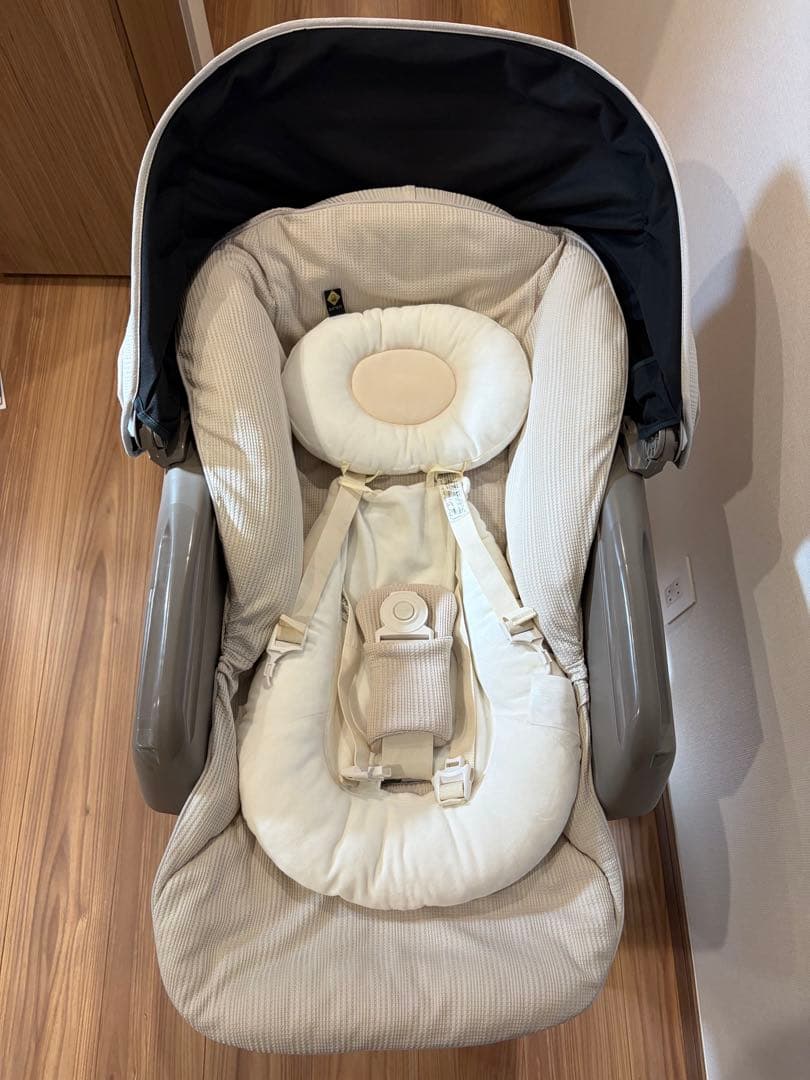 【コンビ】電動ハイローチェア ネムリラ BEDi Long ［ミルキーベージュ］