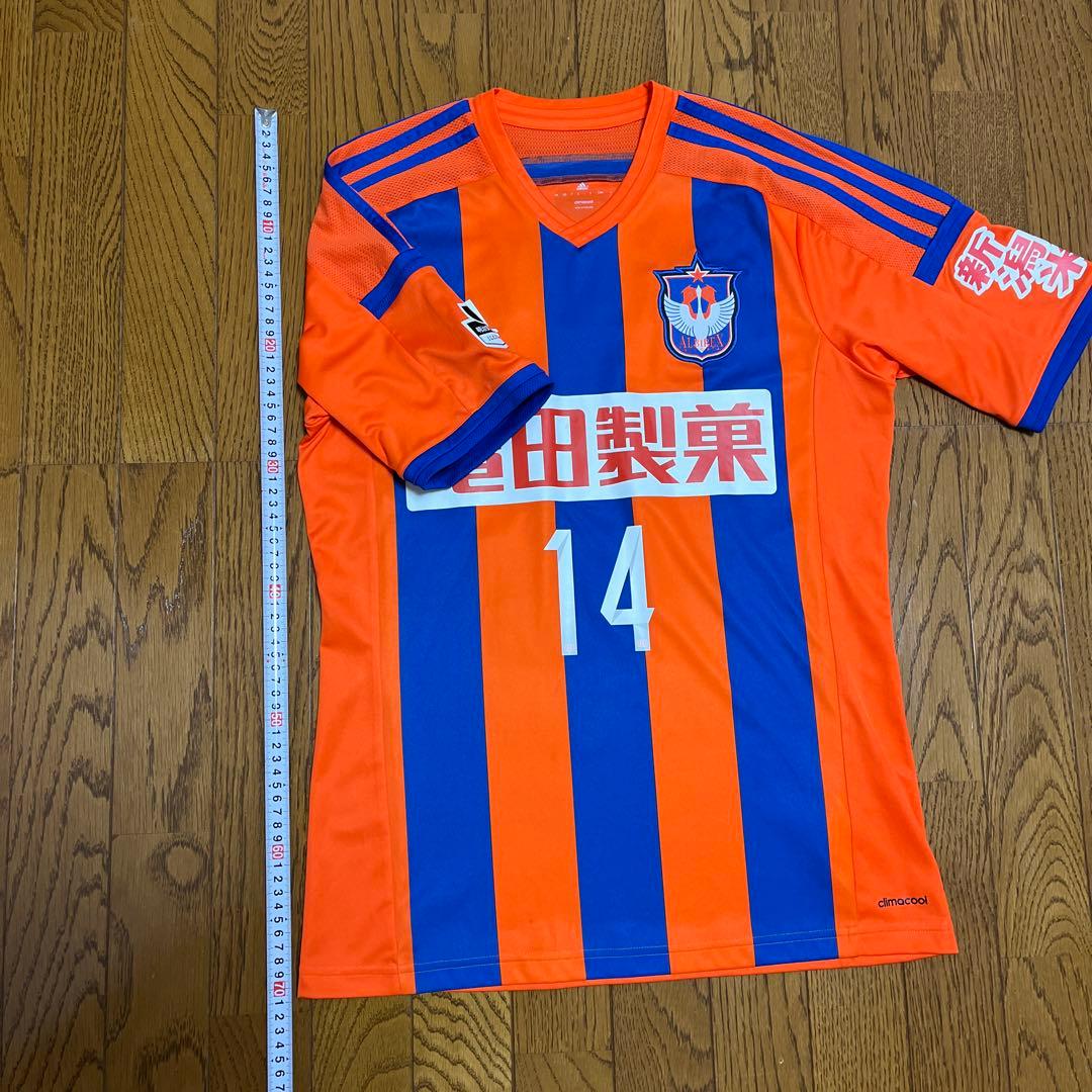 かえる王子アルビレックス新潟ユニフォーム　田中達也　Lサイズ